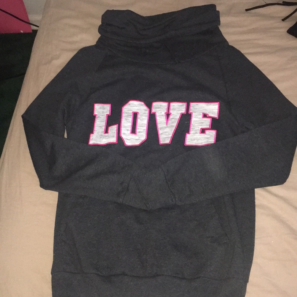 Basic dark Grey athletic sweater